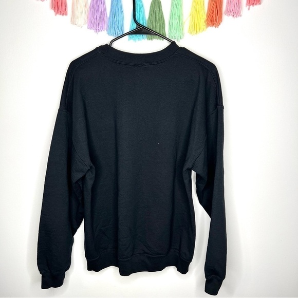 Oregon Holidays Santa Sleigh Mountain Cozy Pullover Crewneck Sweatshirt Large - Picture 10 of 12